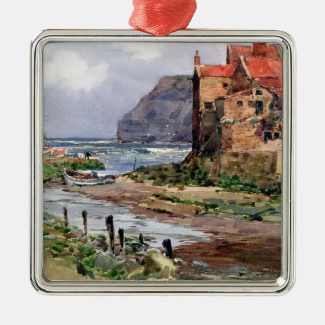 Staithes, c.1897-1918 metal tree decoration (Front)