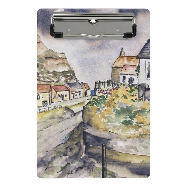 Staithes Harbour  Mini Clipboard (Front)