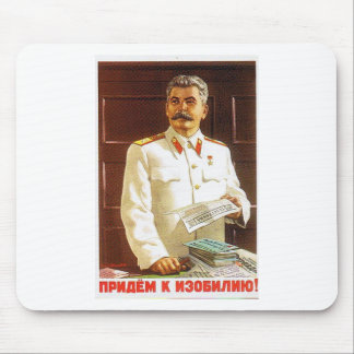 stalin poster art mouse mat