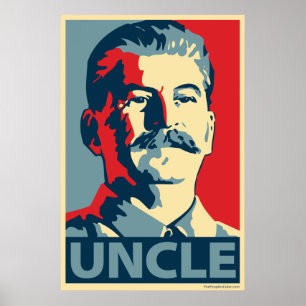Stalin - Uncle Joe: Obama parody poster