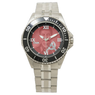 Stalin USSR Communist CCCP History Figure Watch