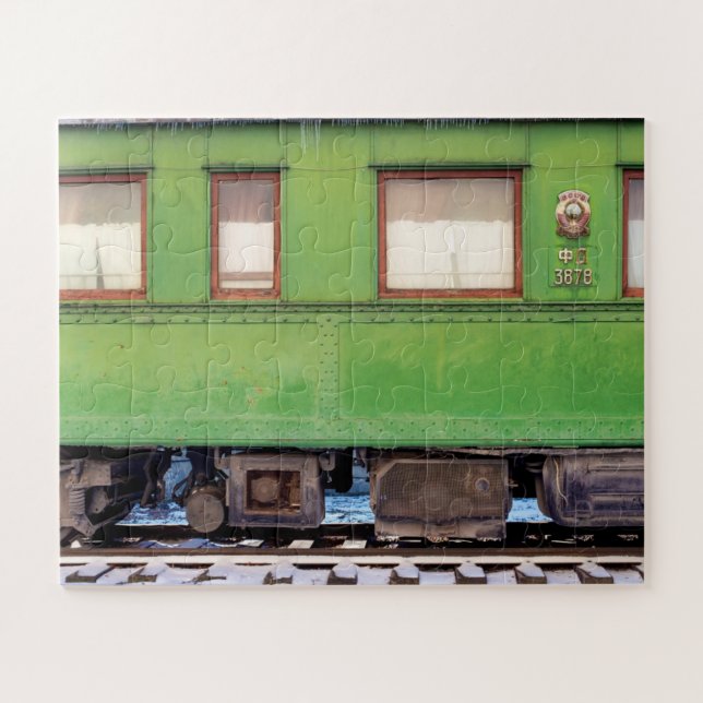 Stalin's personal railway carriage jigsaw puzzle (Horizontal)