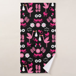 Stalk Delivery Twin Baby Room Bath Towel