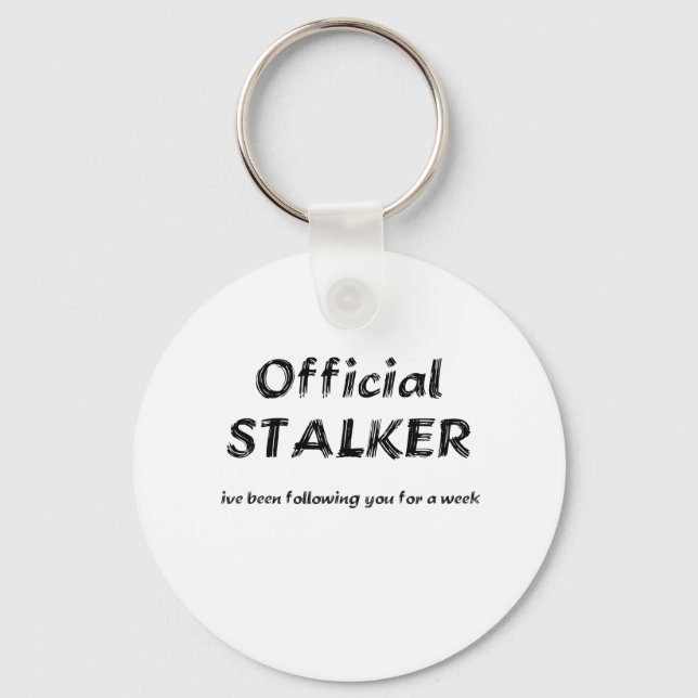 stalker black key ring (Front)
