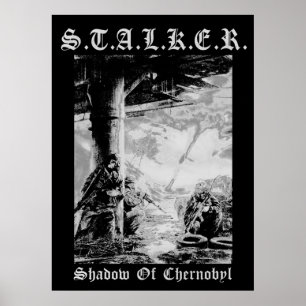 STALKER  Black Metal Poster