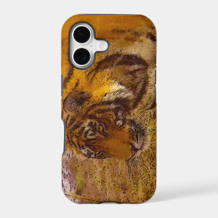 Stalking Tiger Wildlife Fine Art iPhone 5 Case
