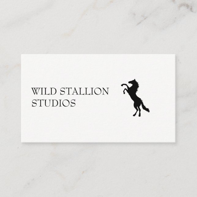 Stallion Business Card (Front)