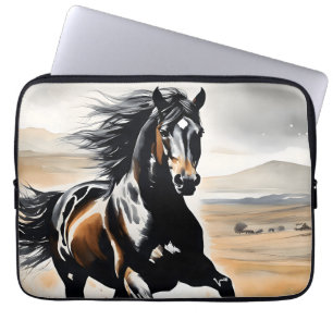 Stallion in Full Stride Laptop Sleeve