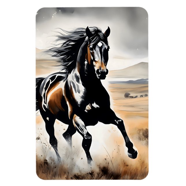 Stallion in Full Stride Magnet (Vertical)