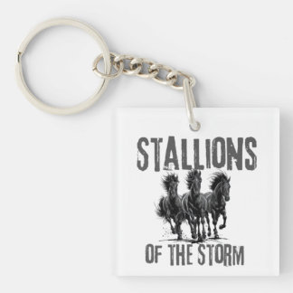 Stallions of the Storm Key Ring