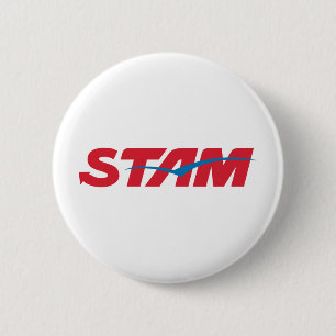 Stam 6 Cm Round Badge