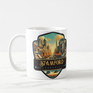 Stamford, Connecticut   Vintage Coffee Mug