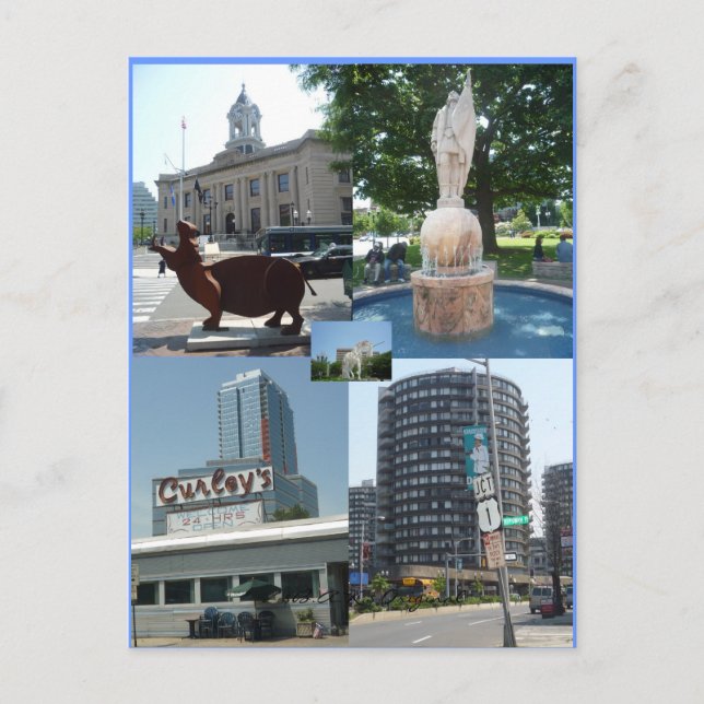 Stamford Ct Downtown Centre Postcard (Front)