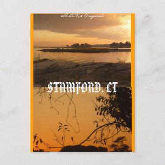 Stamford, CT Postcard