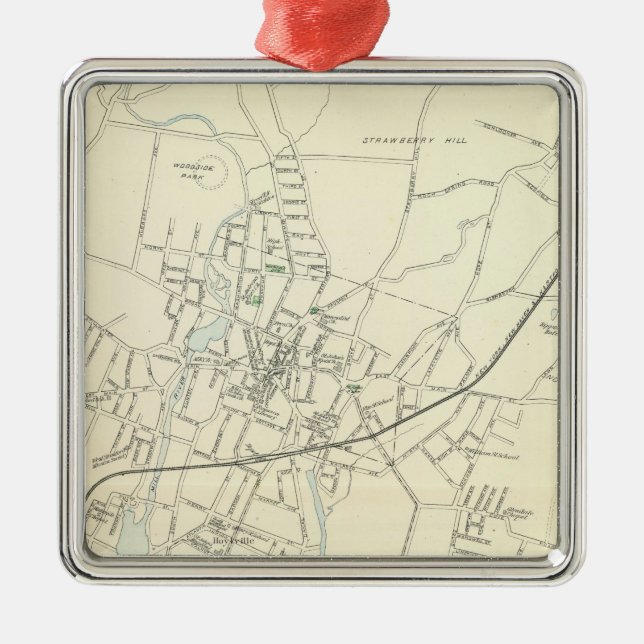 Stamford Metal Tree Decoration (Front)