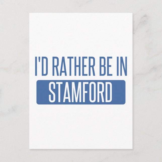 Stamford Postcard (Front)
