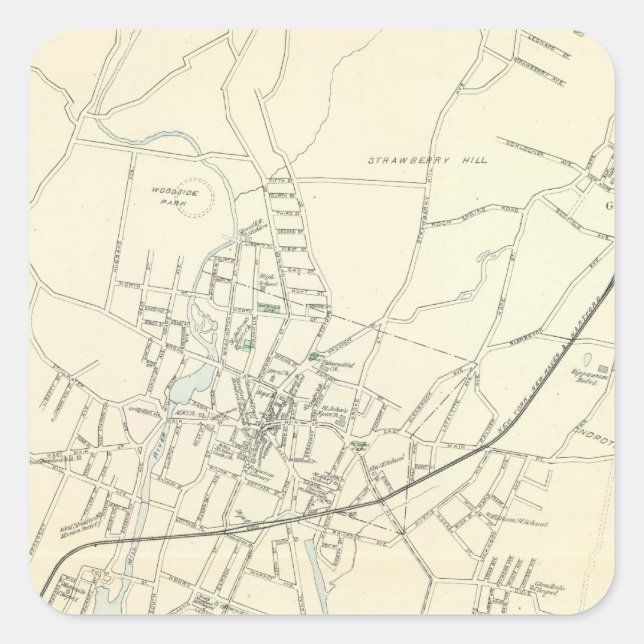 Stamford Square Sticker (Front)