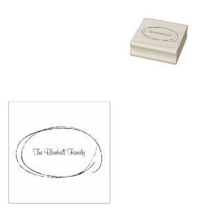Stamp (5 cm x 5 cm) - Family Name