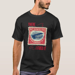Stamp Collecting Fix Hobby Collector T-Shirt