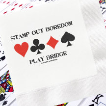 Stamp Out Boredom Play Bridge 4 Card Suits Advice