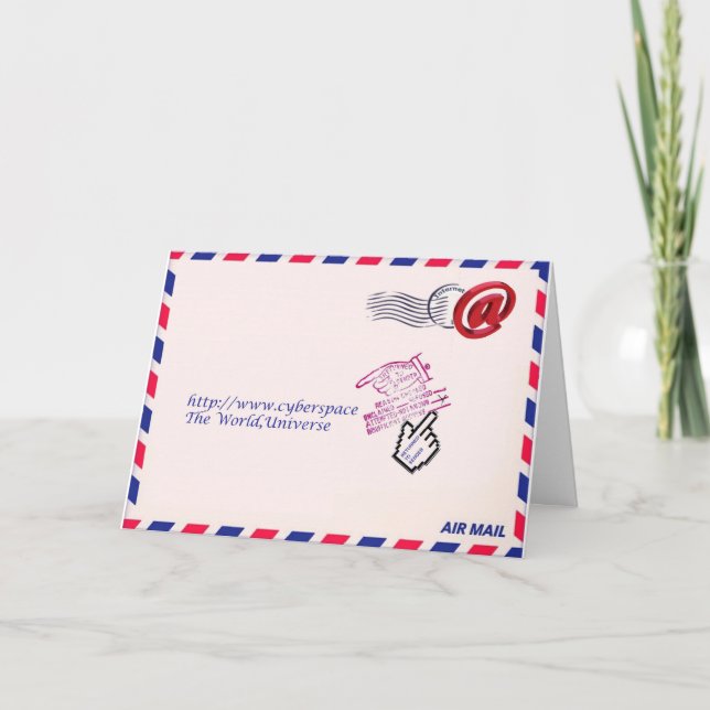 Stamp Out Holiday Ecards Card (Front)