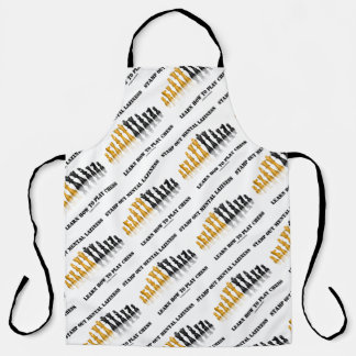 Stamp Out Mental Laziness Learn How To Play Chess Apron