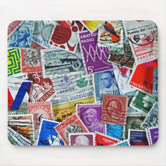 Stamp Pad Mouse Mat (Front)