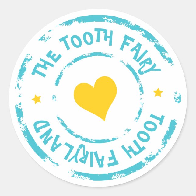 Stamp Sticker from “The Tooth fairy” “Tooth fairy  (Front)