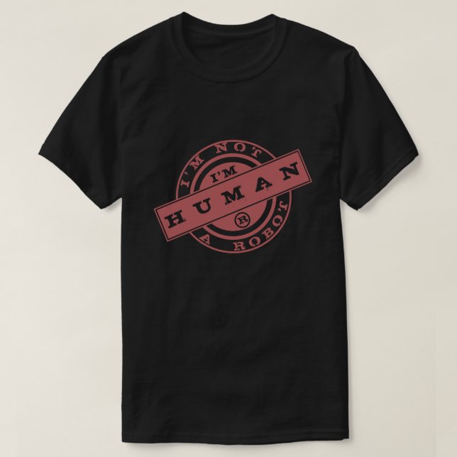 Stamp Text T-Shirt (Design Front)