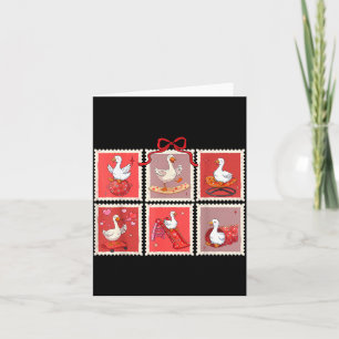 Stamp valentines occupational therapy silly goose card