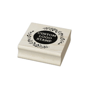 Stamp with your logo, your design rubber stamp