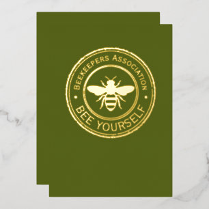 Stamp - YOUR TEXT - BEE 1 - Fan Fun