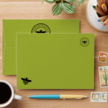 Stamp - YOUR TEXT - BEE 1 - Fan Fun