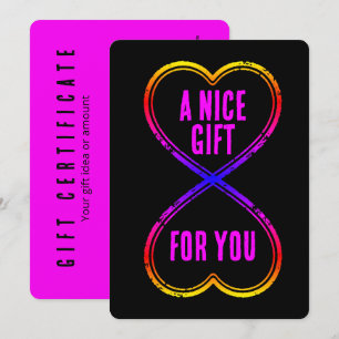 Stamp - YOUR TEXT & IDEA - HEART SHAPE 1 voucher