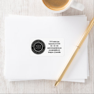 Stamp - YOUR TEXT & LOGO 4 Label
