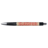 Stamped Classified Pen