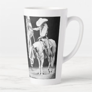 Stampede Prayers (ballpoint) Latte Mug
