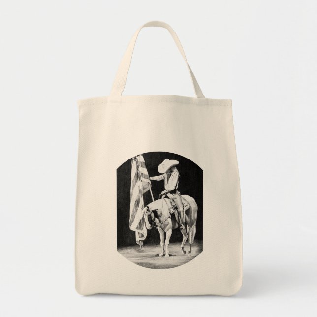 Stampede Prayers (ballpoint) Tote Bag (Front)