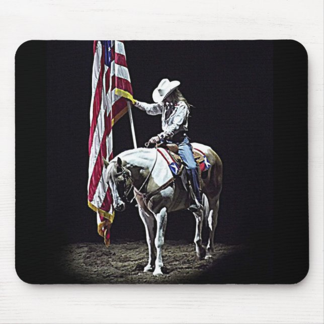 Stampede Prayers Mouse Mat (Front)