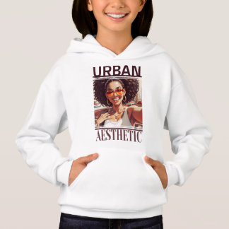 Stamping of an Afro Girl Urban Style