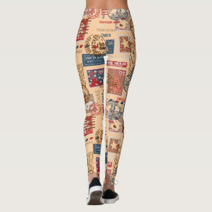 Stamps Christmas Leggings