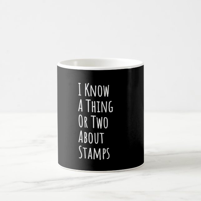 Stamps Coffee Mug (Center)