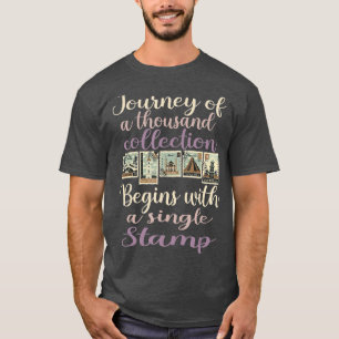Stamps Collector Postage Stamp Collecting T-Shirt