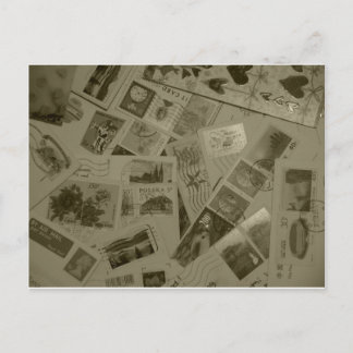 stamps postcard