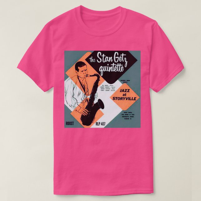 Stan Getz 4 T-Shirt (Design Front)
