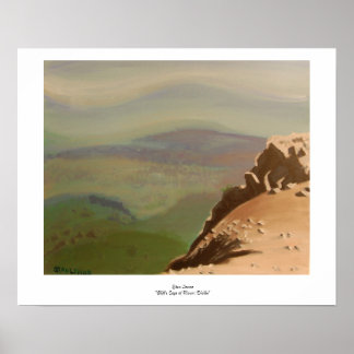 Stan Levine's Cliff's Edge of Mt. Diablo Print