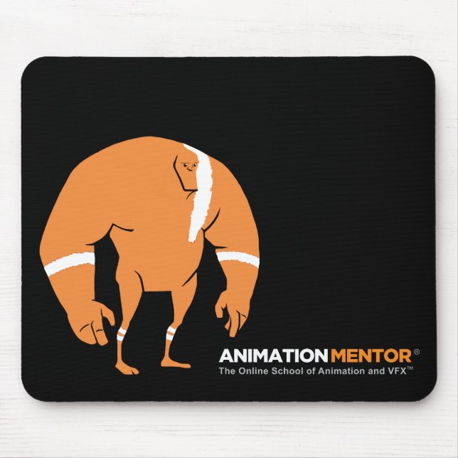 Stan Mouse Pad - Animation Mentor (Front)