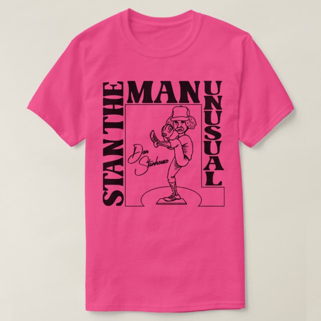 Stan the Man Unusual T-Shirt (Design Front)