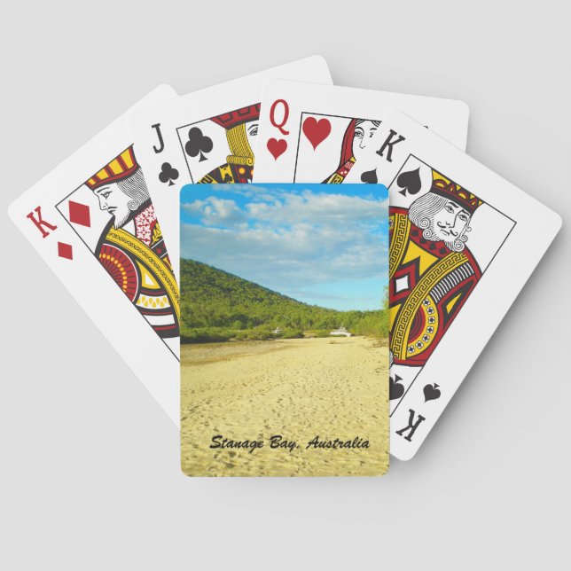 Stanage Bay Australia playing cards (Back)