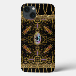 Stanburries Pretty VI Girly Monogram iPhone 13 Case